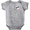 you stole my heart 4 Baby Onesie