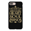 love the lord your god heart soul mind iPhone 8 Plus