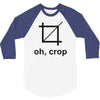 oh crop 3/4 Sleeve Shirt
