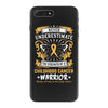 Never Underestimate The Strength Of A Childhood Cancer Warrior iPhone 7 Plus Case