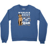 best cat mom Crewneck Sweatshirt