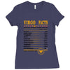 Virgo Facts Zodiac Ladies Fitted T-Shirt