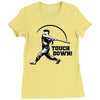 touch down Ladies Fitted T-Shirt