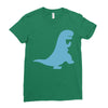 dinosaurus Ladies Fitted T-Shirt