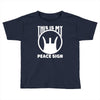 this is my peace sign Toddler T-shirt
