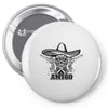 amigo cowboy Pin-back button