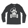 personalized paw halo Long Sleeve Shirts