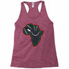 african black panther Racerback Tank