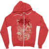 cattle decapitation (alone at the landfill) Zipper Hoodie