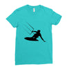 kitesurfing Ladies Fitted T-Shirt