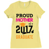 Class of 2017 Proud Mother Graduation Ladies Fitted T-Shirt