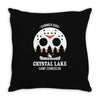 crystal lake camp counselor Throw Pillow