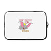 Don't Just Fly Soar Dumbo Laptop sleeve