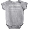 inconceivable funny Baby Onesie