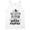 You Cant Scare Me I am Biker Pawpaw Tank Top