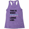 This is What Trans Looks Like Racerback Tank