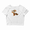 racoon Crop Top