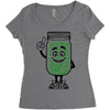 weed Women's Triblend Scoop T-shirt