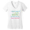 marching band i dont care if sparkly unicorns Women's V-Neck T-Shirt