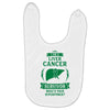 I am a Liver Cancer Survivor - What's Your Superpower? Baby Bibs