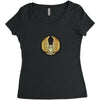 gold animal best Women's Triblend Scoop T-shirt