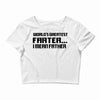 worlds greatest farter, i mean father Crop Top
