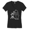 bear grills Women's V-Neck T-Shirt