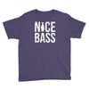 nice bass fishing Youth Tee