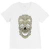 skull plants V-Neck Tee