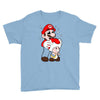 mario licking toad Youth Tee