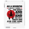 as a scorpio i have 3 sides iPad 3 and 4 Case