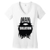 mansulation Women's V-Neck T-Shirt