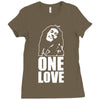 one love Ladies Fitted T-Shirt