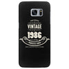 premium vintage 1986 classic perfectly aged limited edition Samsung Galaxy S7 Edge