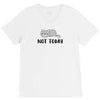 Cat Says Not Today V-Neck Tee