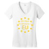 All I want for Christmas is EU Women's V-Neck T-Shirt