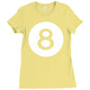 magic 8 ball Ladies Fitted T-Shirt