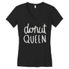 donut queen Women's V-Neck T-Shirt