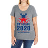Cthulhu 2020 No Lives Matter Ladies Curvy T-Shirt