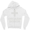 orgasm donor Zipper Hoodie