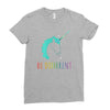be different Ladies Fitted T-Shirt
