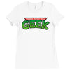 ninja geek Ladies Fitted T-Shirt