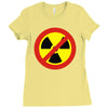 no nukes Ladies Fitted T-Shirt