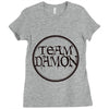 team damon salvatore (6) Ladies Fitted T-Shirt