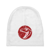 Red Dinosaur Baby Beanies