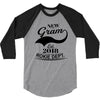 New Gram 2018 Rokie Dept. 3/4 Sleeve Shirt