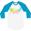 periodic table of america 3/4 Sleeve Shirt