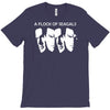 steven seagal flock of seagals seagulls T-Shirt