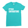free contraditions Ladies Fitted T-Shirt