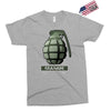 hand grenade military army Exclusive T-shirt